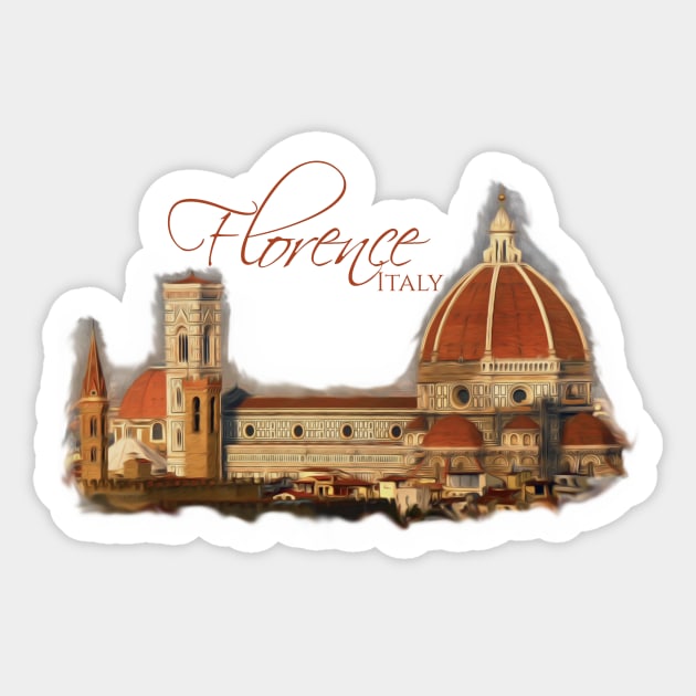 Florence, Italy Sticker by RaeTucker